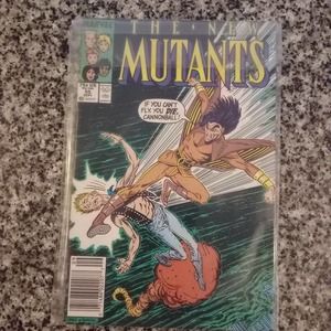 The New Mutants #55 Sept. 1987 Newsstand